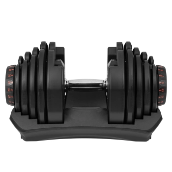 Zestaw hantli regulowanych 5kg - 40kg zestaw gumowane